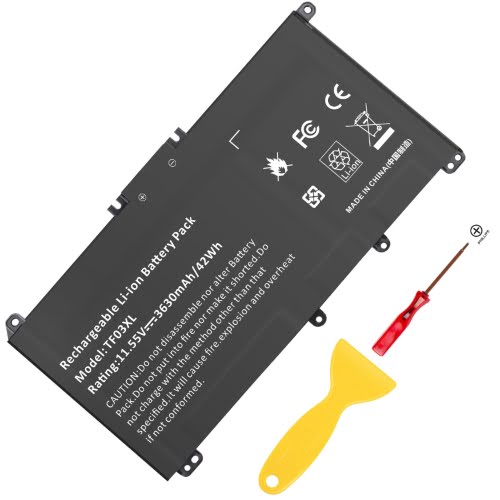 920046-121, 920046-421 replacement Laptop Battery for HP Pavilion 15-CC000NO, Pavilion 15-CC001NA, 3 cells, 11.55v, 42wh