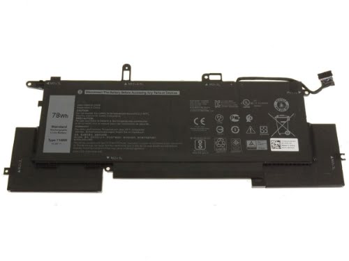 02K0CK, 08W3YY replacement Laptop Battery for Dell E7260, E7270, 78wh, 6 cells, 11.4v