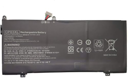 3ICP4/85/98, 929066-421 replacement Laptop Battery for HP Spectre 13-ae006no X360, Spectre X360 13-ae000, 60.9wh, 11.55v