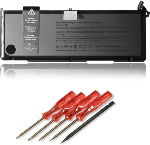 020-7149-A, 020-7149-A10 replacement Laptop Battery for Apple MacBook Pro 17 inch A1297 MC725LL/A(2011 Version), MacBook Pro 17 inch A1297 MD311LL/A(2011 Version), 10.95v, 95wh