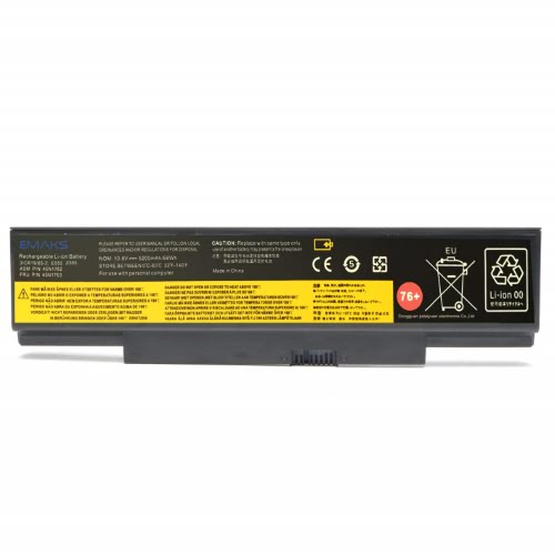 3INR19/65-2, 45N1758 replacement Laptop Battery for Lenovo ThinkPad E550 Series, ThinkPad E550C Series, 10.8V, 4400mAh, 6 cells