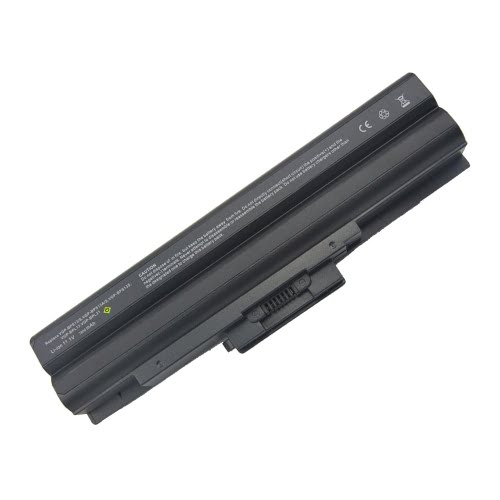 VGP-BPL13, VGP-BPL21 replacement Laptop Battery for Sony VAIO VGN-AW11M/H, VAIO VGN-AW11S/B, 6600mAh, 9 cells, 11.1V